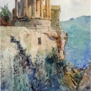 Il tempio della Sibilla a Tivoli